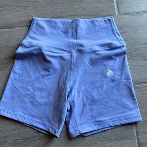 RYDERWEAR: Base High Waisted Shorts- Purple